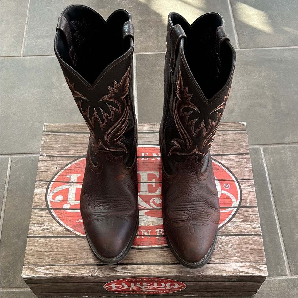 Laredo Men's Copper Kettle Western Boots